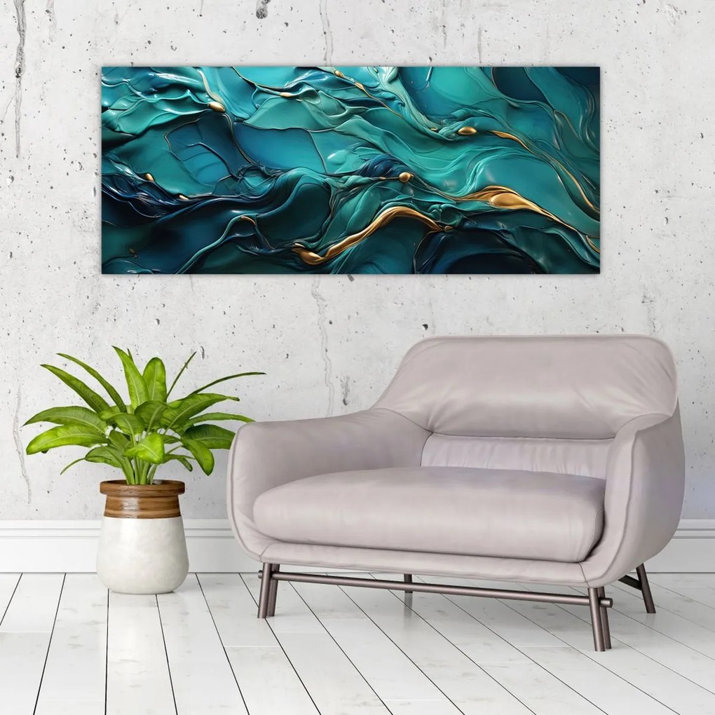 Tablou - Texturi abstracte (120x50 cm)