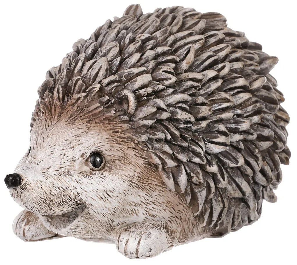 Decorațiune de grădină Arici, 16 x 10 x 9 cm, polyresin