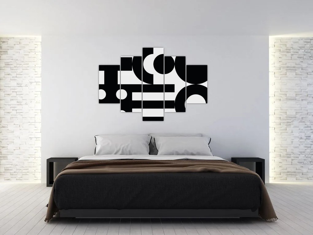Tablou - Abstracție geometrică N⁰3 (150x105 cm)