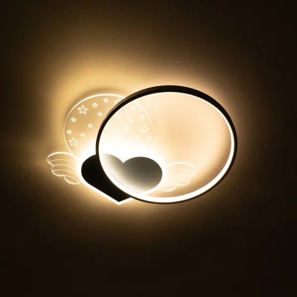 Brilagi - Plafonieră LED pentru copii LOVE 48W/230V 3000/4500/6000K albastră