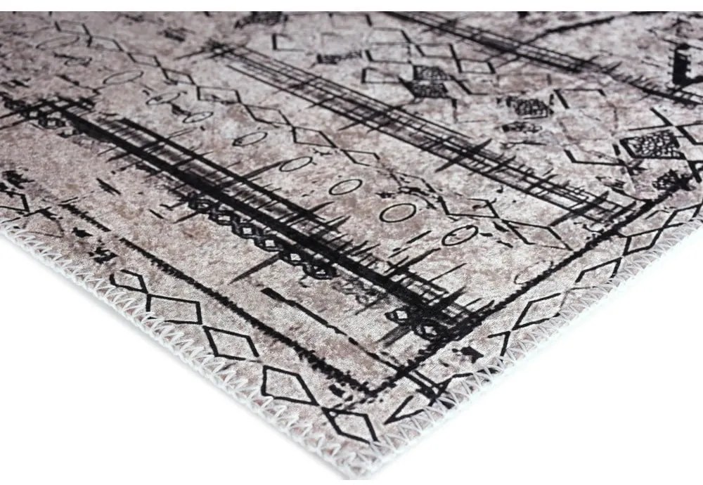 Covor gri lavabil 120x180 cm Vintage Orient – Vitaus