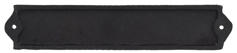 Semn din fontă 26x5 cm Beware of the Cat – Esschert Design