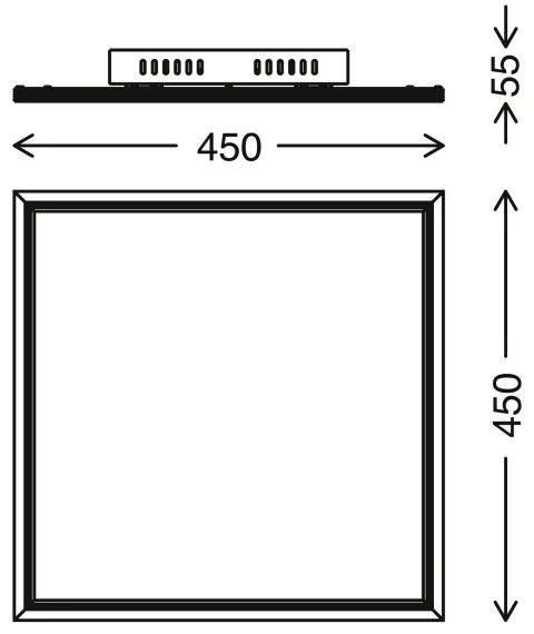 Panou LED RGB dimabil Telefunken 301606TF LED/24W/230V 4000K + telecomandă