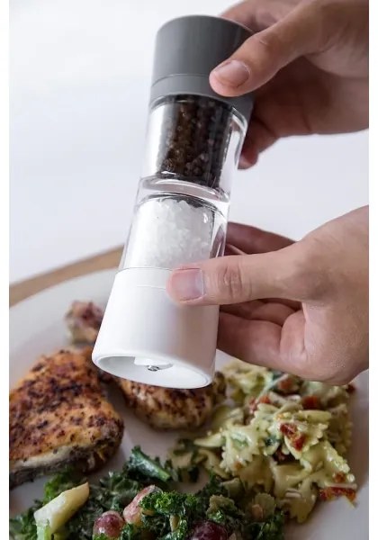 Cole&Mason - Râșniță 2în1 LINCOLN DUO 19 cm pentru condimente