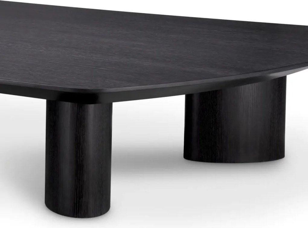 Masuta de cafea design LUX Bergman Charcoal grey