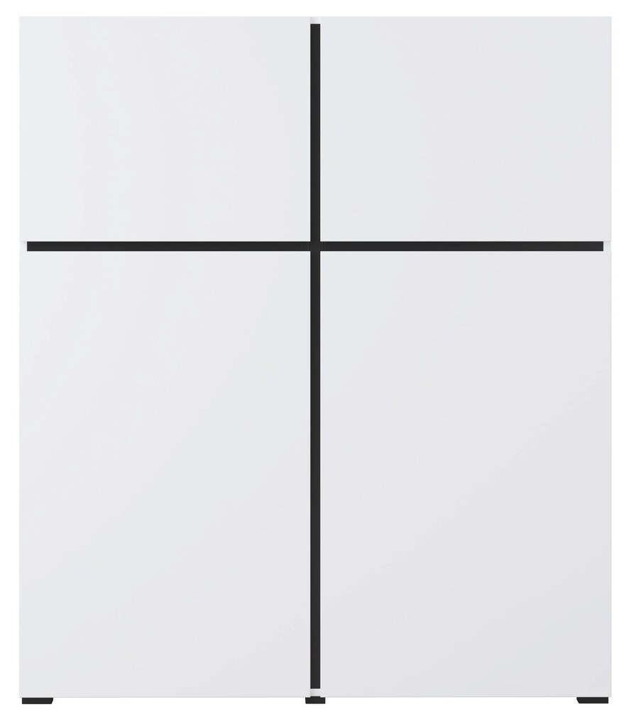 Dulap Crossroad Typ 76 (alb). 1108257
