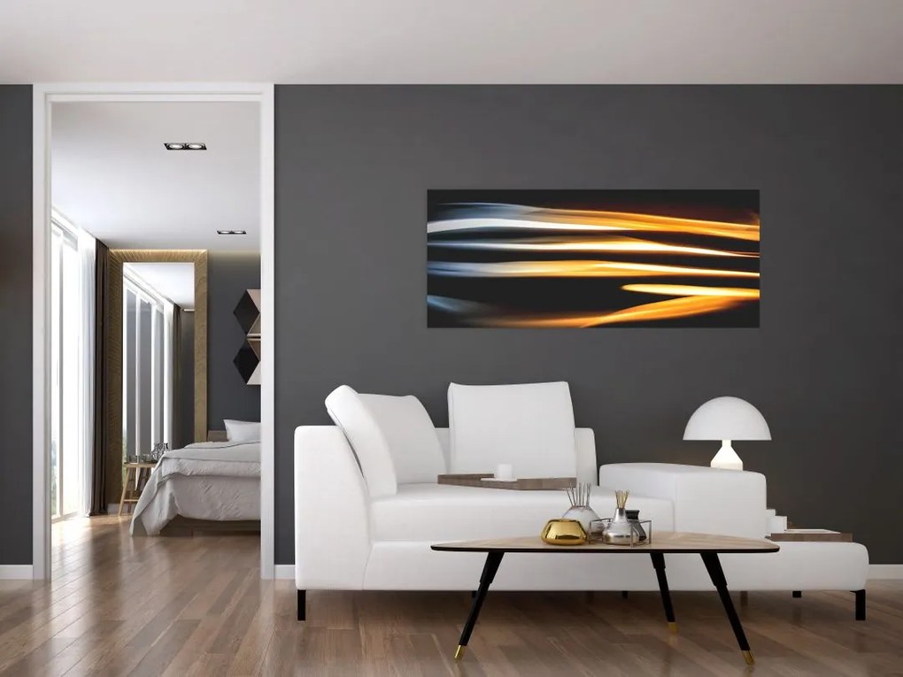 Tablou negru (120x50 cm)