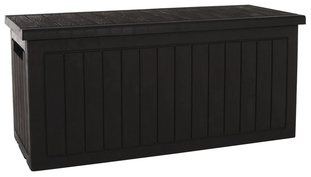 Lada depozitare plastic maro Dagon 124x52,5x56,5 cm
