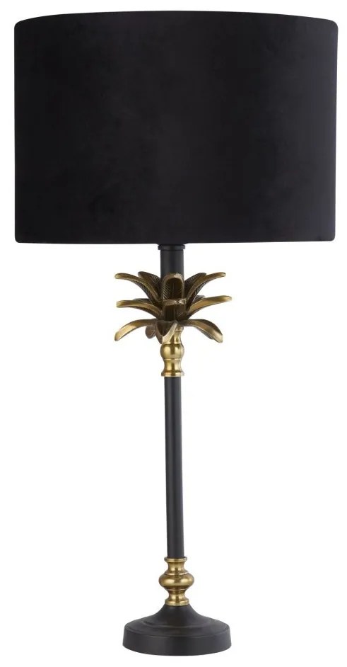 Veioza, Lampa de masa eleganta Palm negru