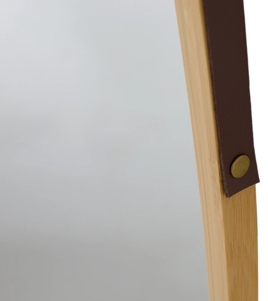 Oglindă, bambus, natural, LEMI 3+C420