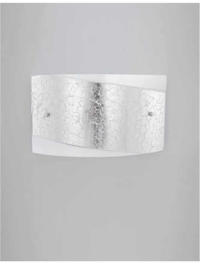 Aplica de perete design modern BENITO argintiu NVL-9123522