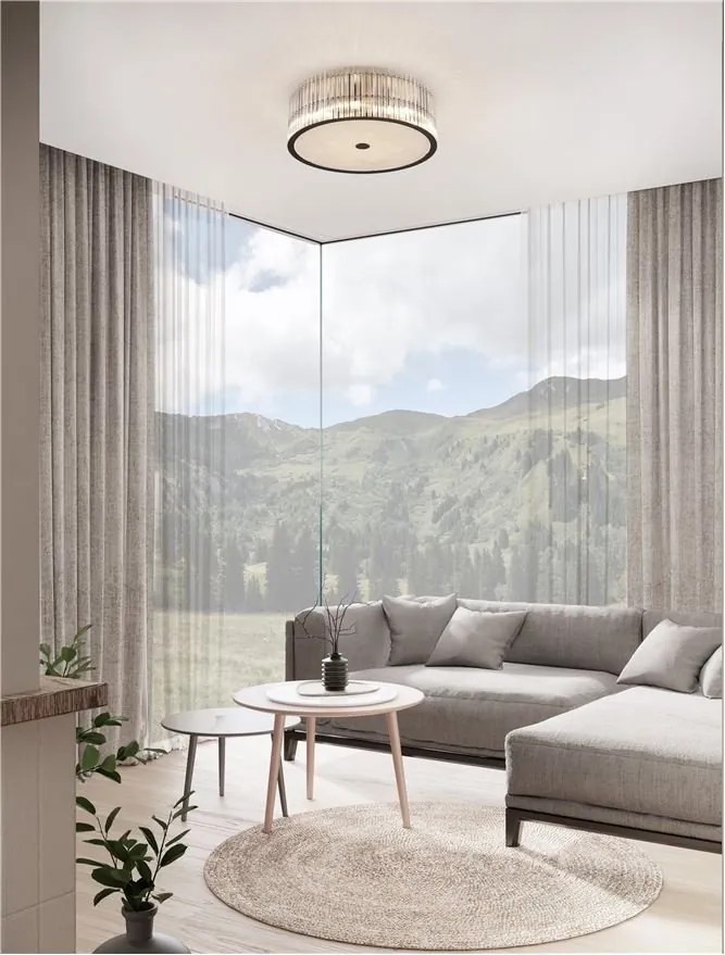 Lustra aplicata, Plafoniera moderna design deosebit BAROK