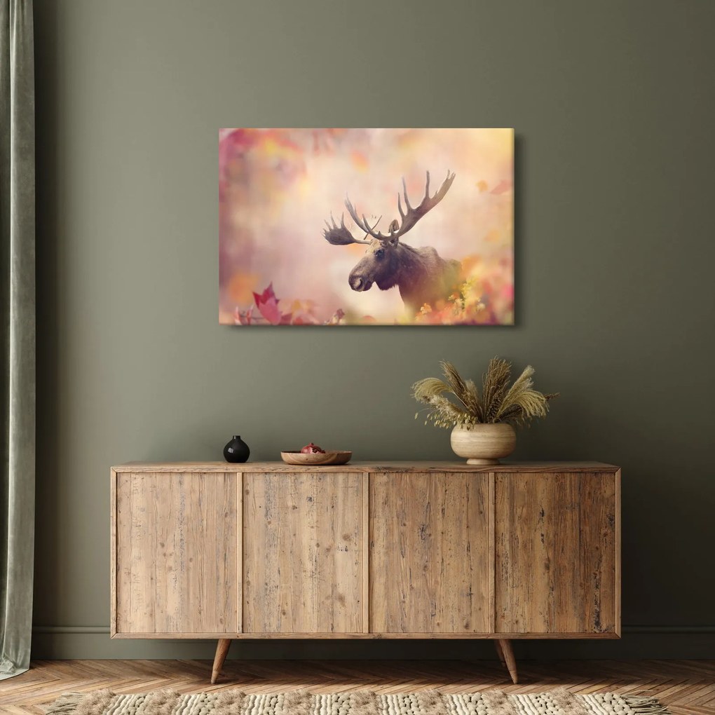 Tablou - Pădure în frunze de toamnă (90x60 cm)