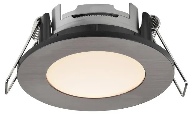 Spot incastrabil LED pentru baie IP65 Leonis nickel 2700K
