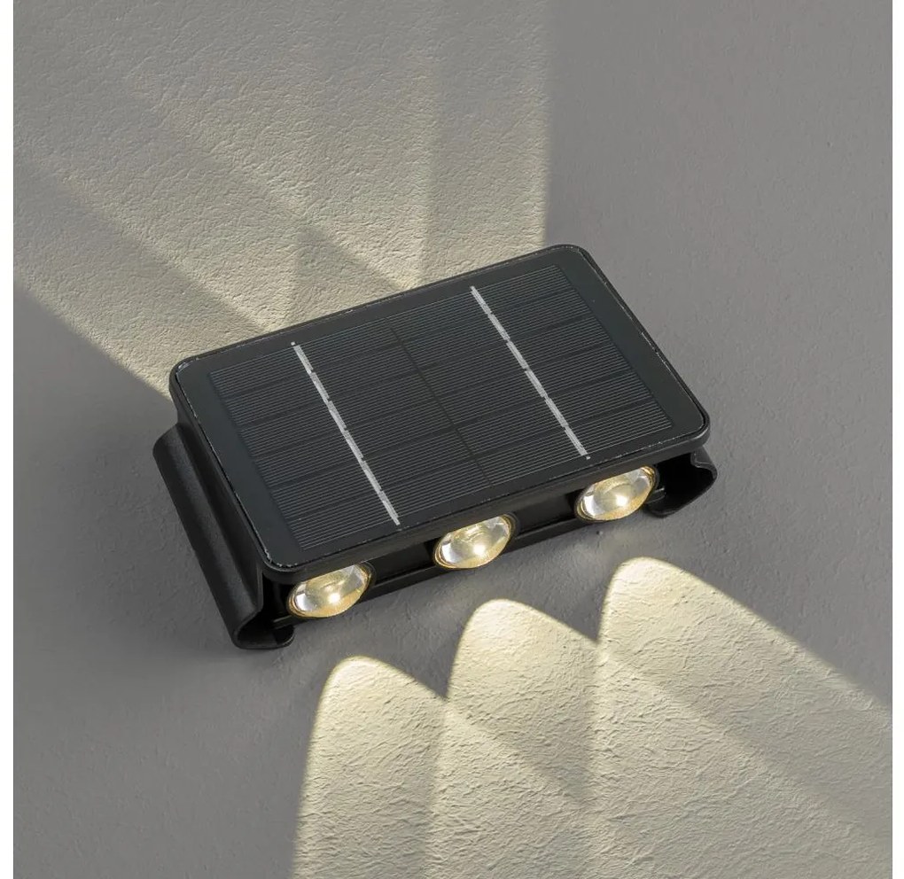 Aplică LED solară cu senzor Immax 08491L LED/2W/5V IP54