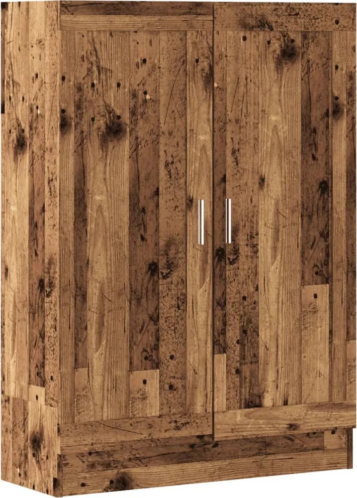 vidaXL Bibliotecă, lemn vechi, 82,5x30,5x115 cm, lemn prelucrat