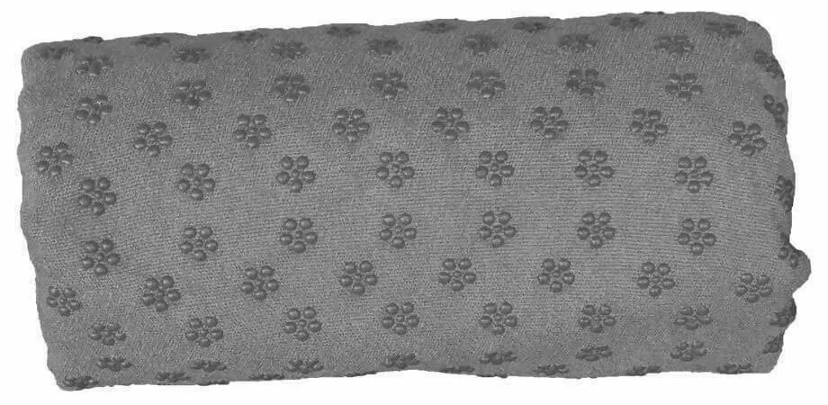 Prosop yoga anti-alunecare cu geanta cadou-gri
