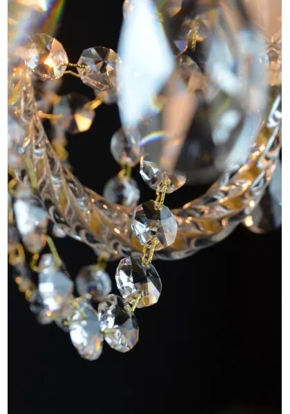 Wranovsky JWZ109052100 - Lustră de cristal pe lanț BALANCE 5xE14/40W/230V