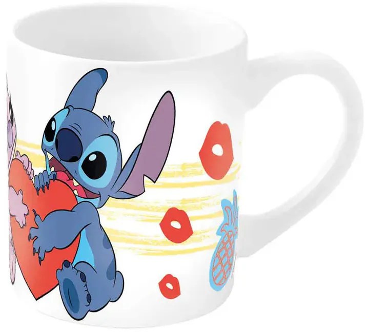 Disney Lilo și Stitch Heart cana de porțelan 235 ml (8 oz) În cutie cadou