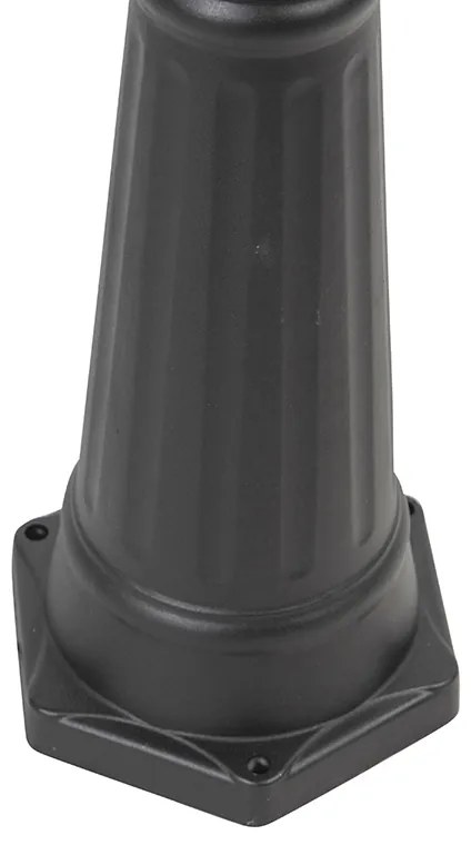 Felinar inteligent de exterior negru cu 3 lumini, inclusiv WiFi ST64 - New Orleans