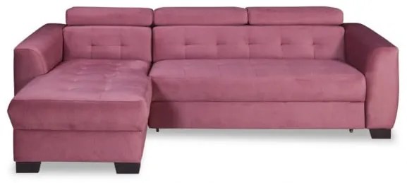 Coltar extensibil Karma Stanga, 5 Locuri, Mov, 291 x 177 x 86 Cm