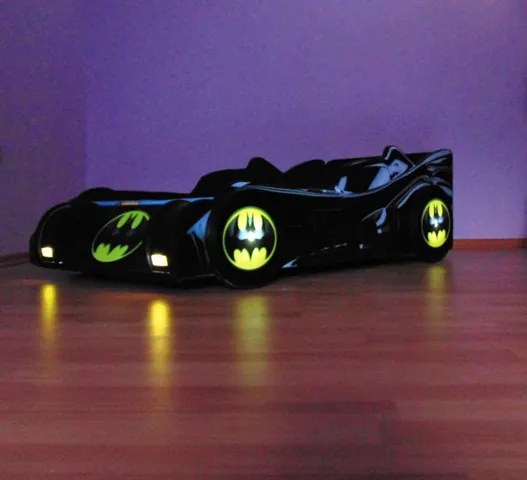 Pat masina Batmobil cu lumini