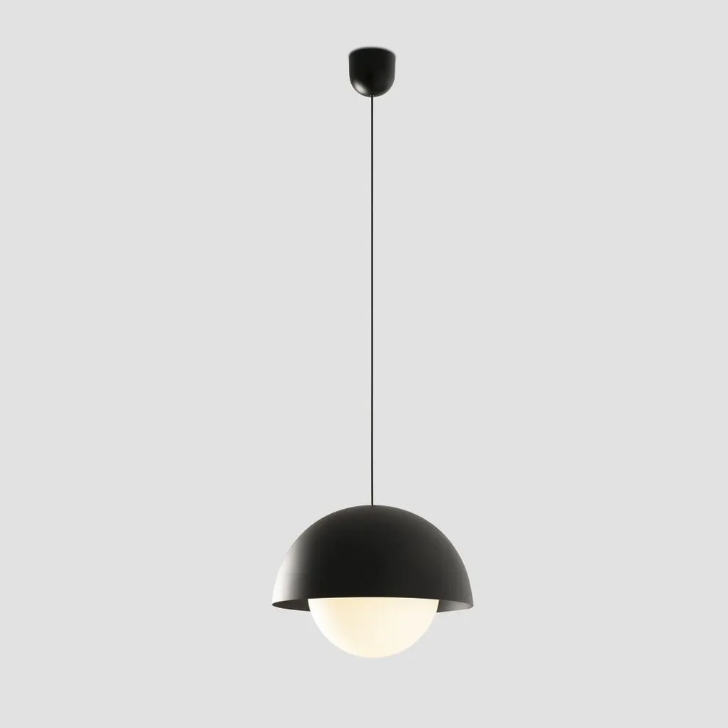 Lustra suspendata LED design modern MARISOL negru