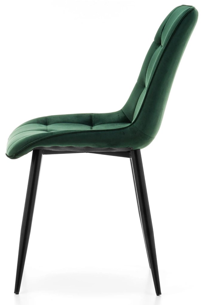 JAKS SCAUN DE SUFRAGERIE CHIC VELVET VERDE