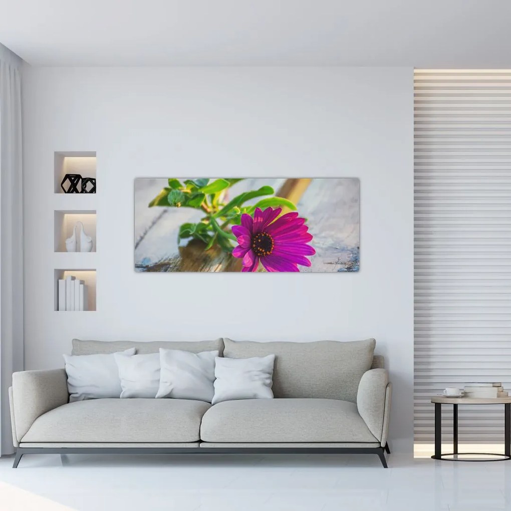 Tablou flori tăiate (120x50 cm)