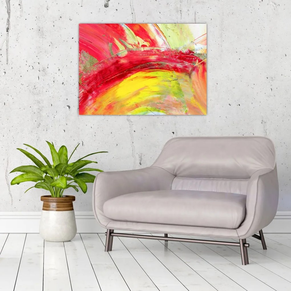 Tablou cu abstracție - pictura (70x50 cm)
