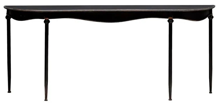 Consola din metal, cu aspect vintage, Orleans