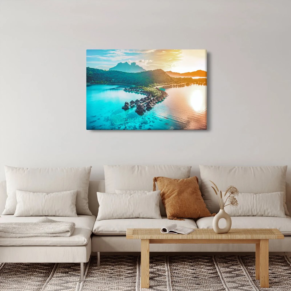 Tablou - Bora Bora (90x60 cm)