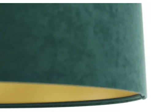 Lustră pe cablu SWING 1xE27/60W/230V verde/auriu