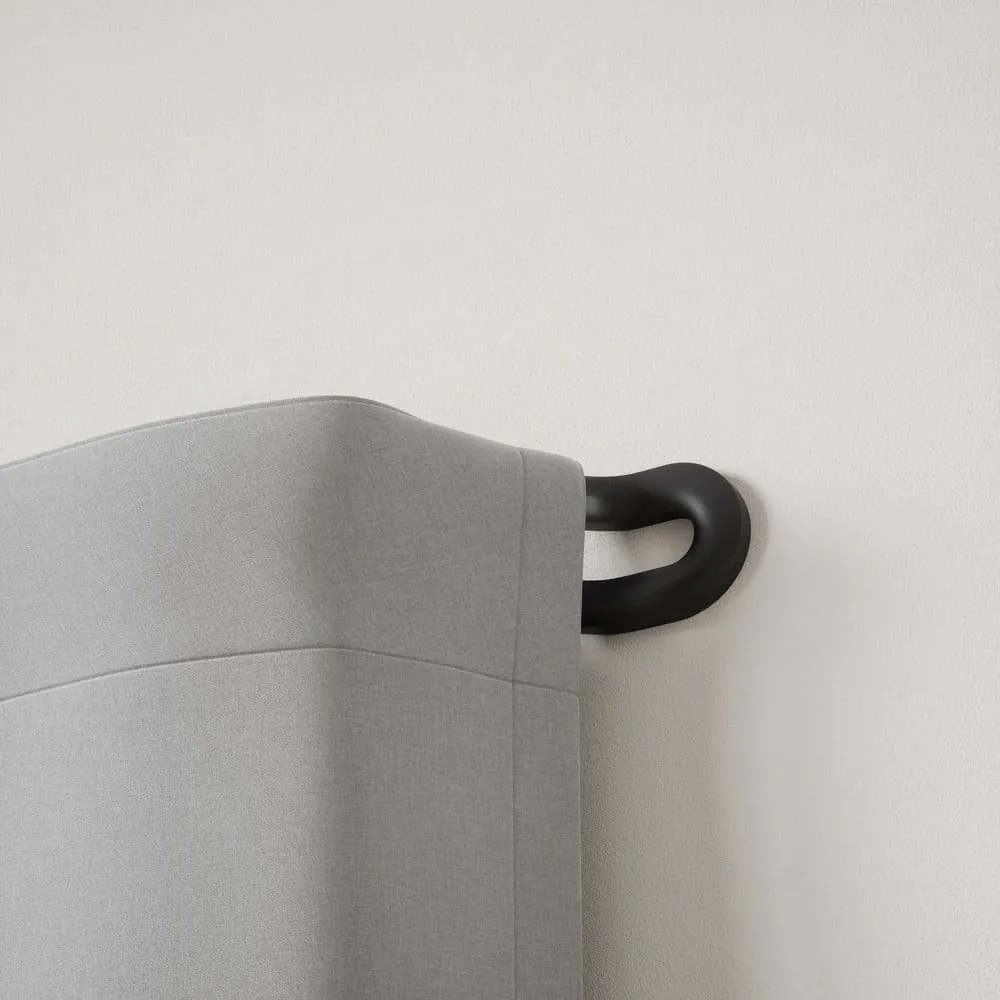 Galerie de perdea extensibilă 107-305 cm din oțel Midnight – Umbra