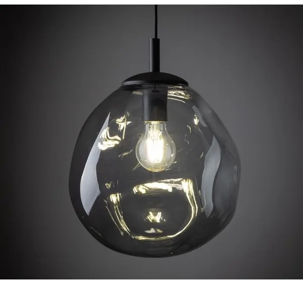 Lustră pe cablu SOL 1xE27/60W/230V neagră