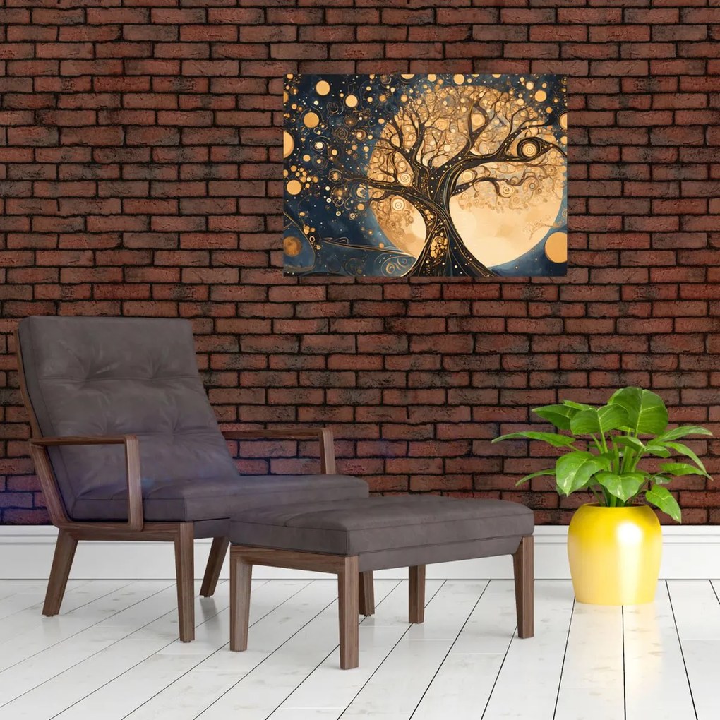 Tablou – Arbore suprarealist (70x50 cm)