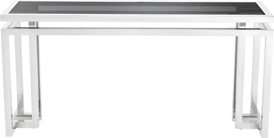 Consola LUX moderna Table Palmer argintiu 108982 HZ