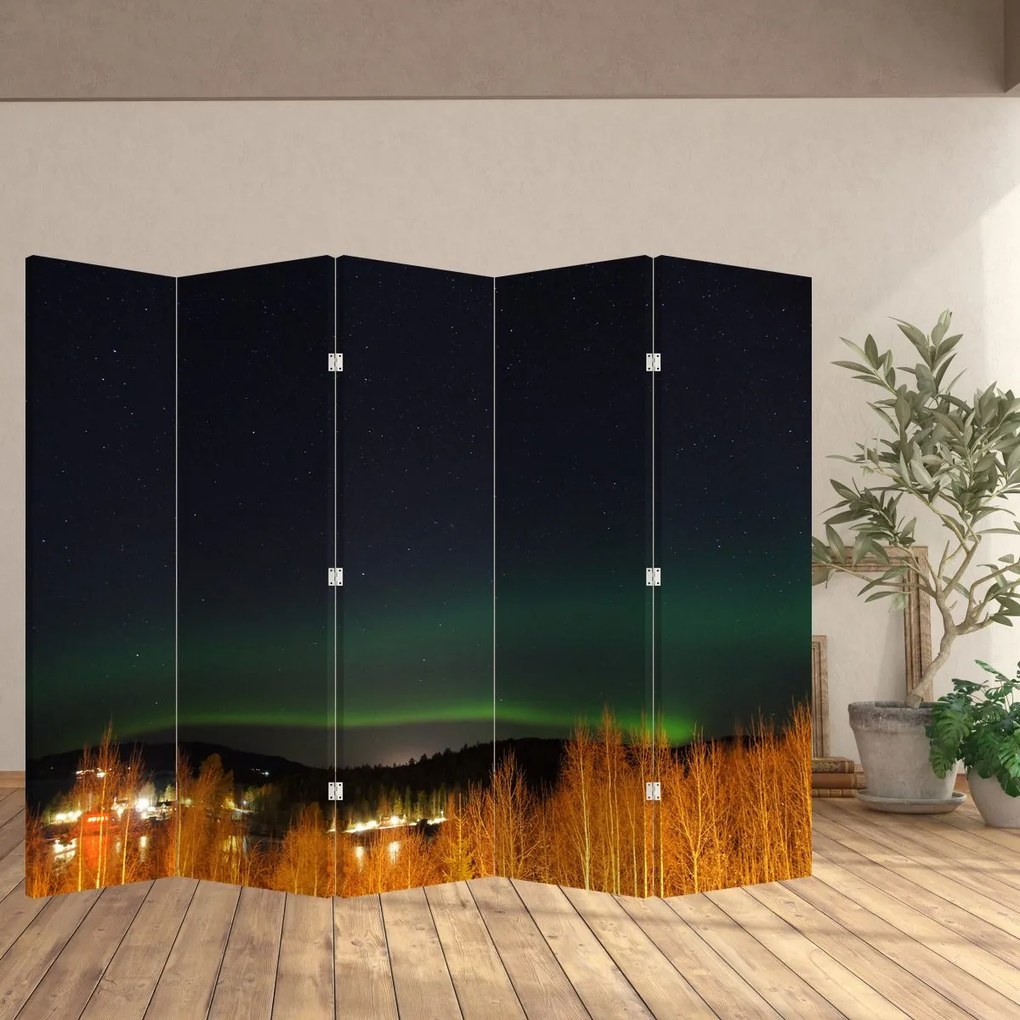 Paravan - Aurora borealis (210x170 cm)