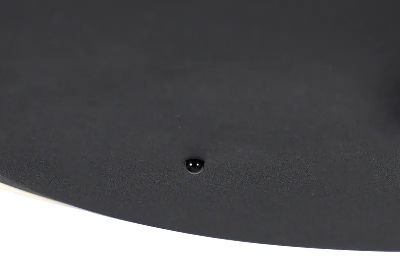 Lampa de podea moderna neagra cu LED reglabil cu brat de citit - Strela