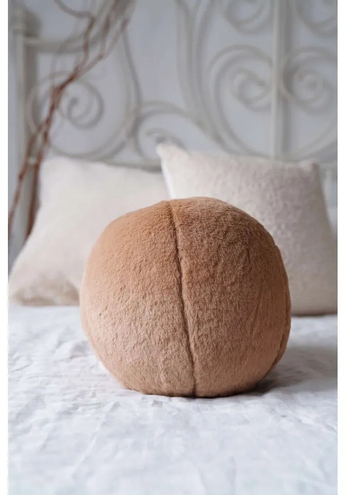 Pernă decorativă din micropluș, cocolino ø 25 cm Top – Mioli Decor