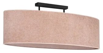 Lustră aplicată Duolla OVAL 2xE27/15W/230V roz