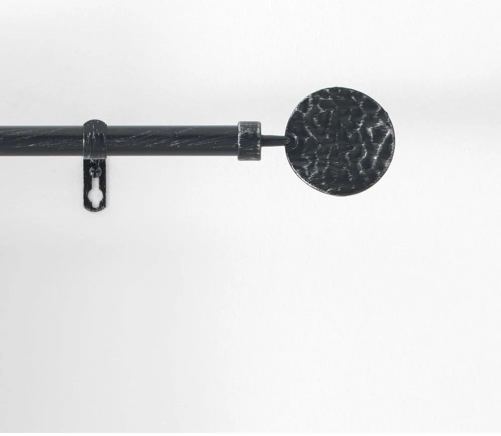 Galerie de perdea 120 - 210 cm extensibilă din metal Bullette – douceur d'intérieur