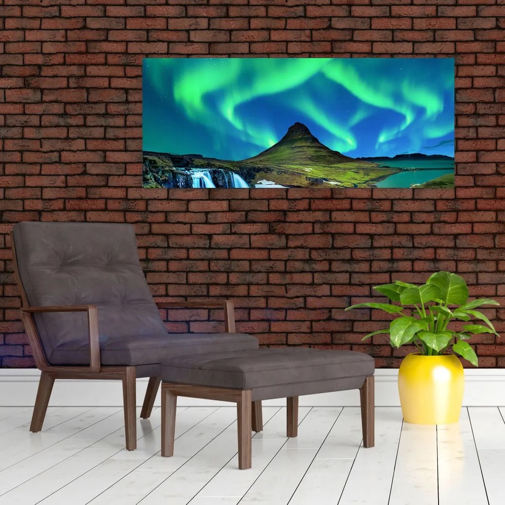 Tablou - Kirkjufell, Islanda (120x50 cm)