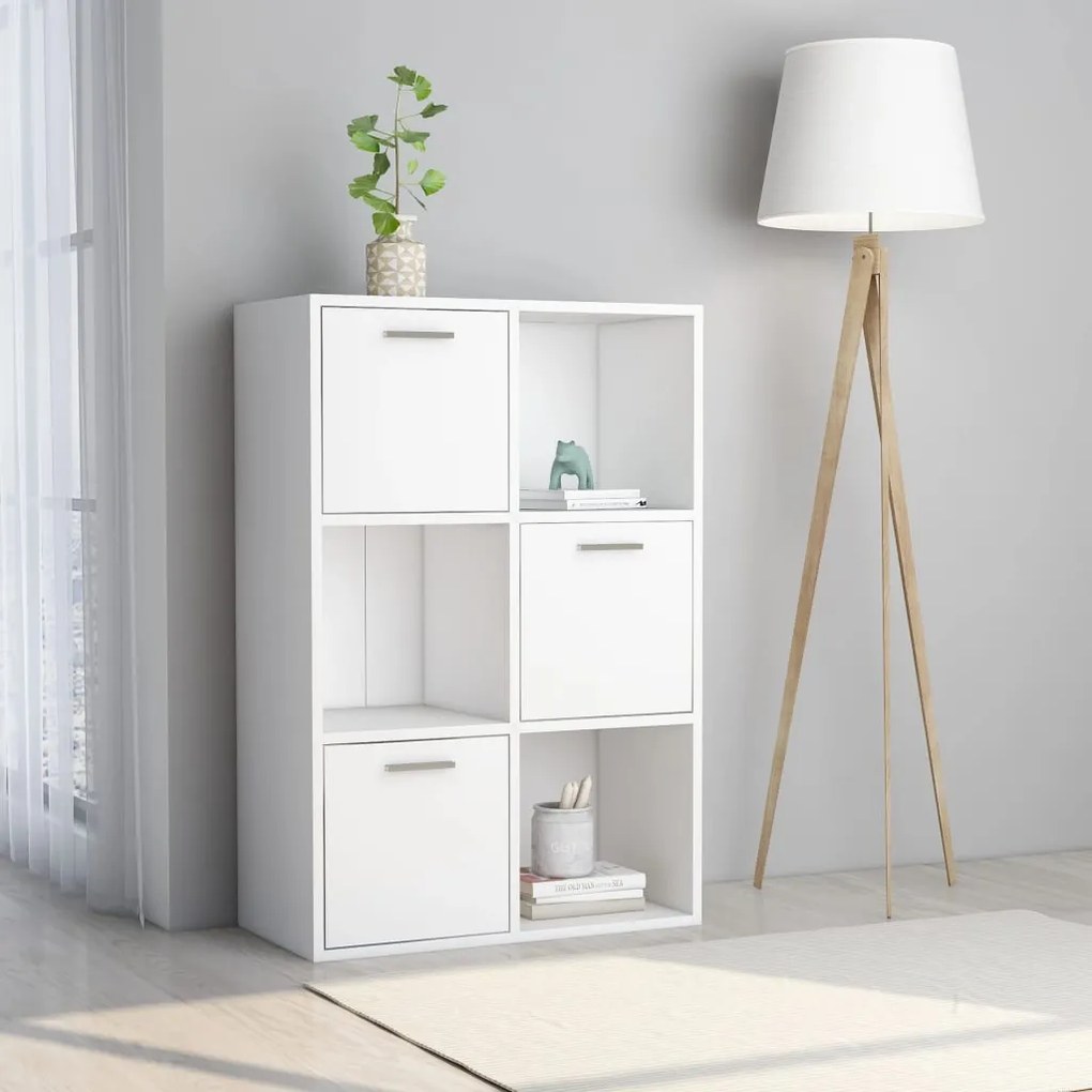 Dulap de depozitare, alb, 60 x 29,5 x 90 cm, PAL