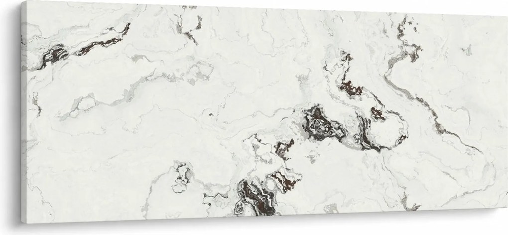 Tablou - Marmură albă (120x50 cm)