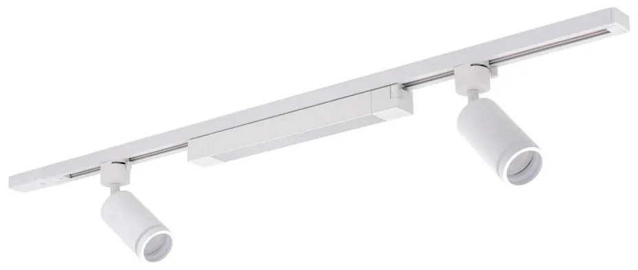 Spot LED pe șină TRACER 2xGU10/10W/230V + LED/20W, 1 m, alb