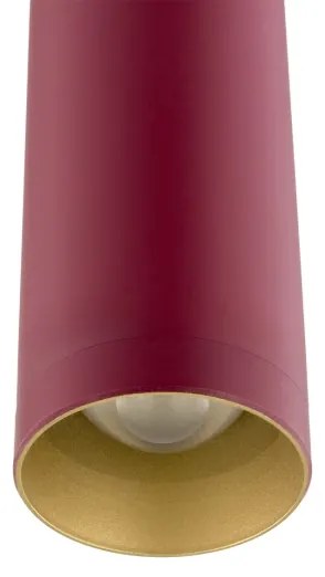 Lustră LED pe cablu RIO LED/4,2W/230V 3000K roșu Argon 8331