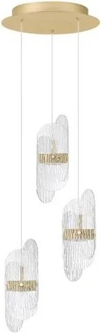Lustra LED suspendata design decorativ LUCIEN 2700K