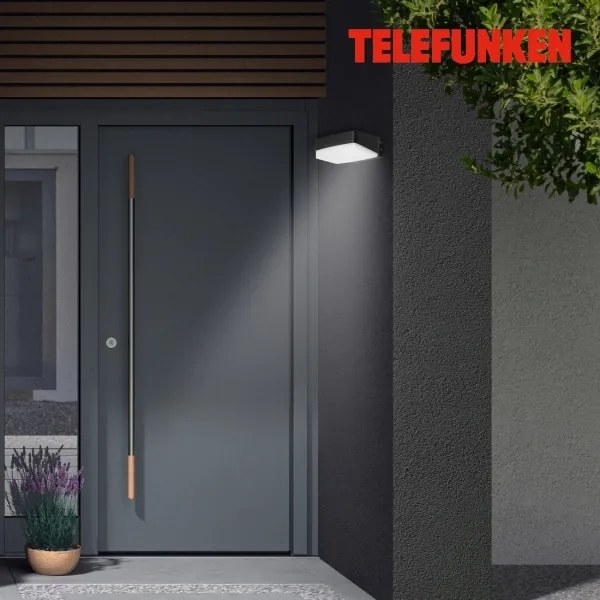 Aplică LED de exterior Telefunken 312205TF LED/14W/230V IP44