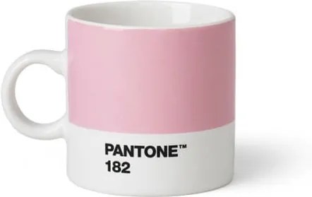 Cană Pantone 182 Espresso, 120 ml, roz deschis